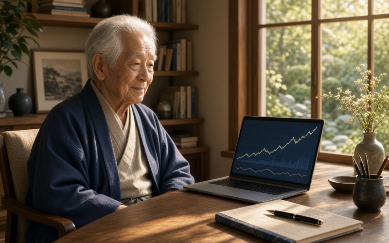 92歲投資人靠什麼累積1億日圓？退休後開始投資，真正重要的不是選股